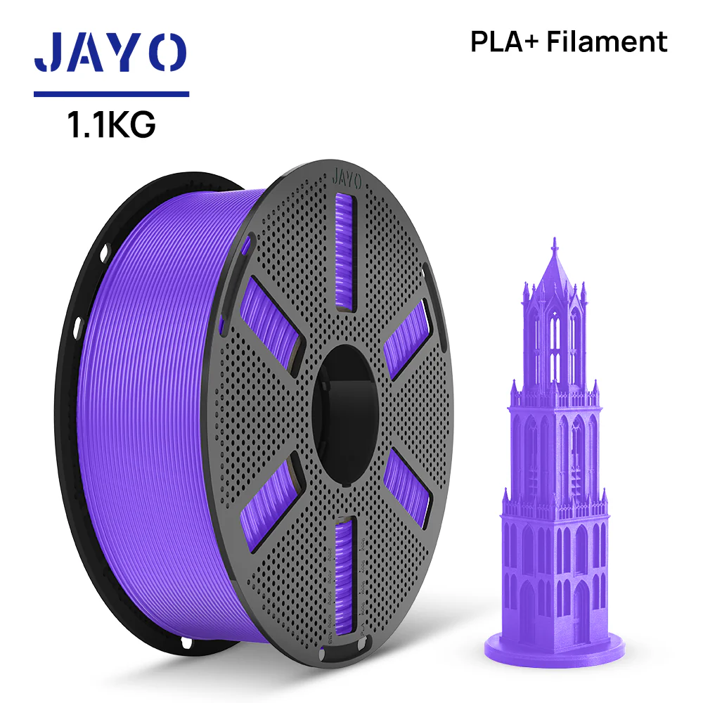 [General filaments Collection ]JAYO 1.1KG Reusable Spool PLA/PLA Matte/PLA+2.0/PLA Meta/PLA Classic 3D Printer Filament - Image 11