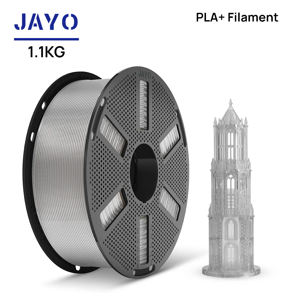[General filaments Collection ]JAYO 1.1KG Reusable Spool PLA/PLA Matte/PLA+2.0/PLA Meta/PLA Classic 3D Printer Filament - Image 33