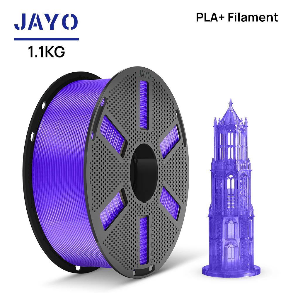[General filaments Collection ]JAYO 1.1KG Reusable Spool PLA/PLA Matte/PLA+2.0/PLA Meta/PLA Classic 3D Printer Filament - Image 39
