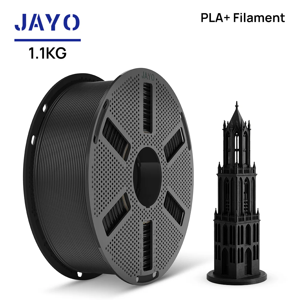 [General filaments Collection ]JAYO 1.1KG Reusable Spool PLA/PLA Matte/PLA+2.0/PLA Meta/PLA Classic 3D Printer Filament - Image 4