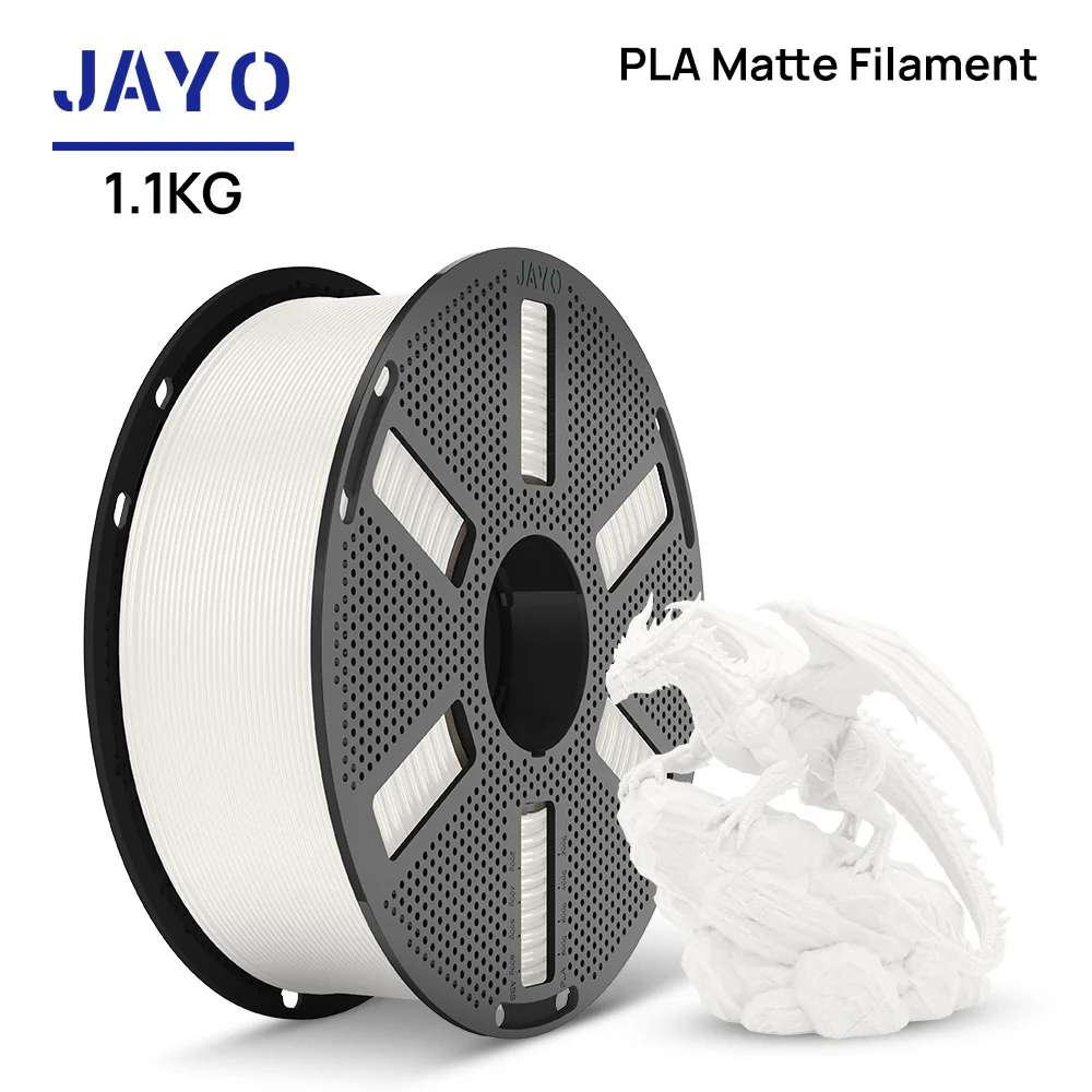 [Reusable Spool]JAYO 1.1KG PLA Matte 3D Printer Filament - Image 4