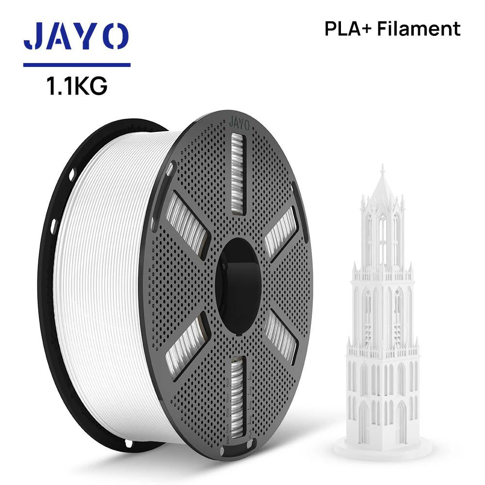 [General filaments Collection ]JAYO 1.1KG Reusable Spool PLA/PLA Matte/PLA+2.0/PLA Meta/PLA Classic 3D Printer Filament - Image 5