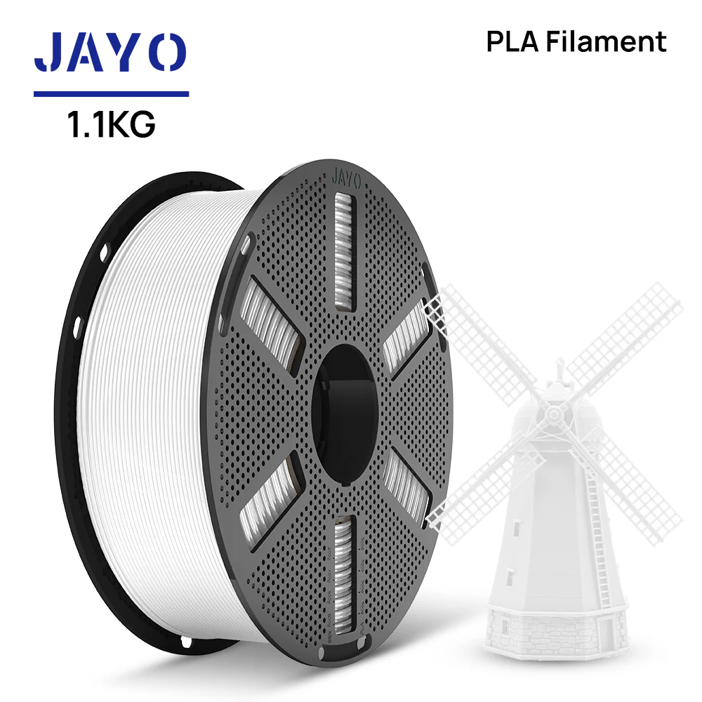 [General filaments Collection ]JAYO 1.1KG Reusable Spool PLA/PLA Matte/PLA+2.0/PLA Meta/PLA Classic 3D Printer Filament - Image 85
