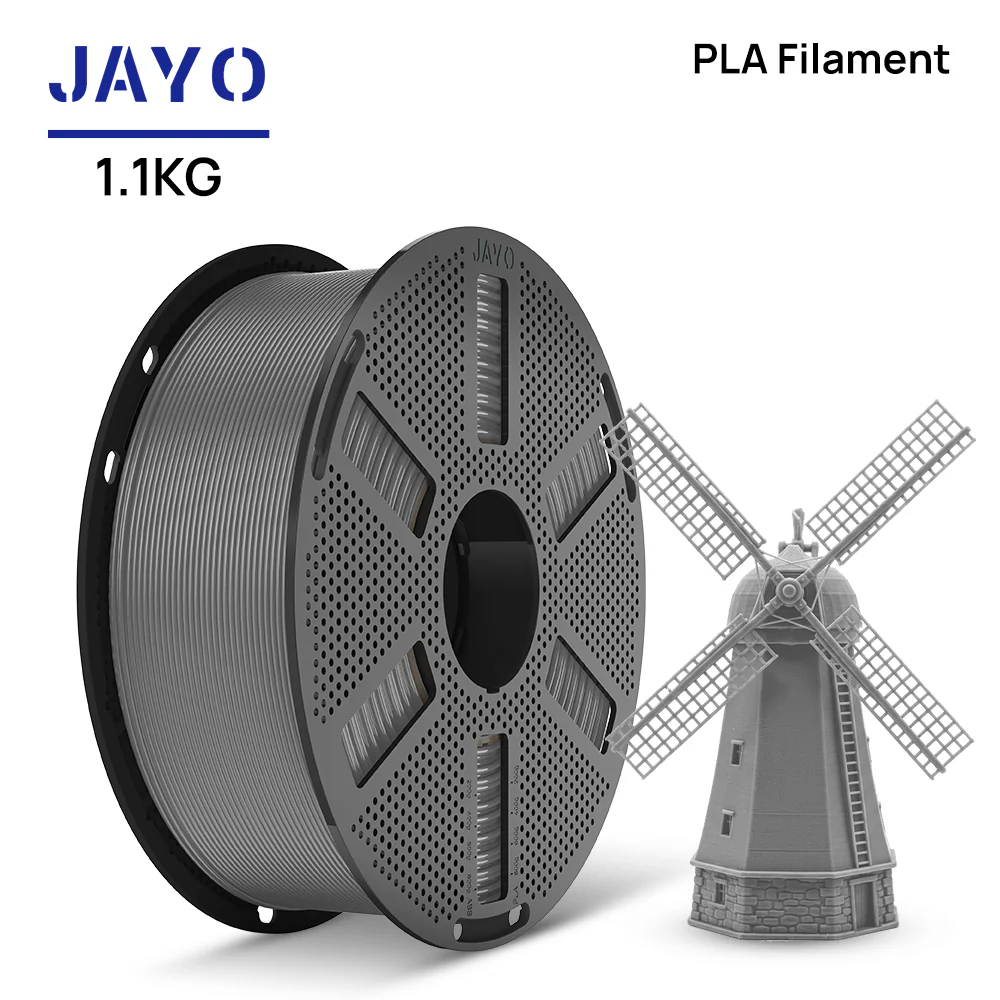 [General filaments Collection ]JAYO 1.1KG Reusable Spool PLA/PLA Matte/PLA+2.0/PLA Meta/PLA Classic 3D Printer Filament - Image 86