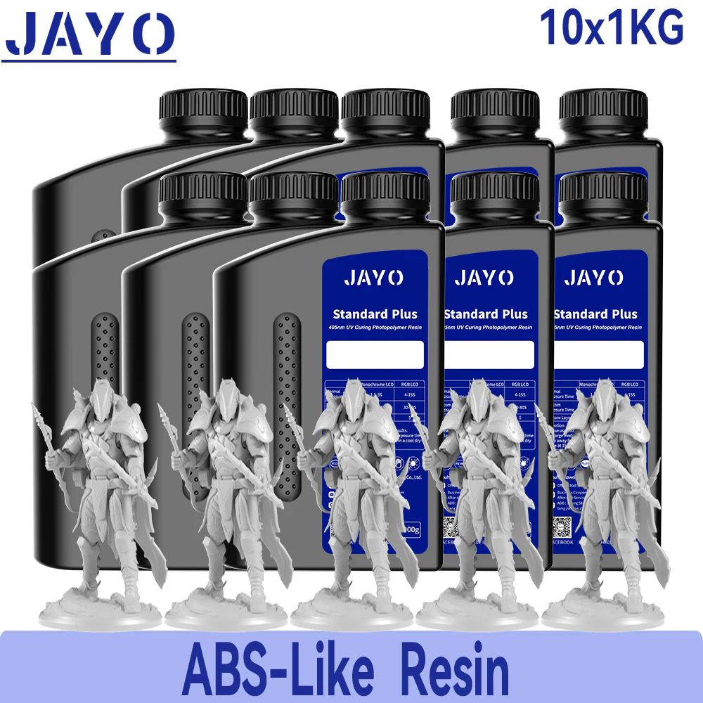 JAYO 10KG Standard Resin, ABS-Like Resin 3D Printing Photopolymer Resin - Image 3