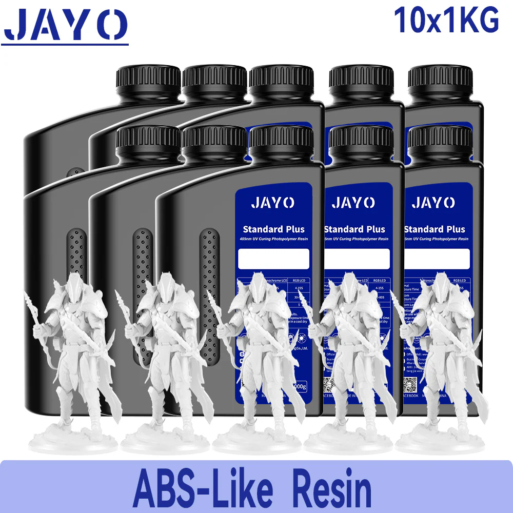 JAYO 10KG Standard Resin, ABS-Like Resin 3D Printing Photopolymer Resin - Image 5
