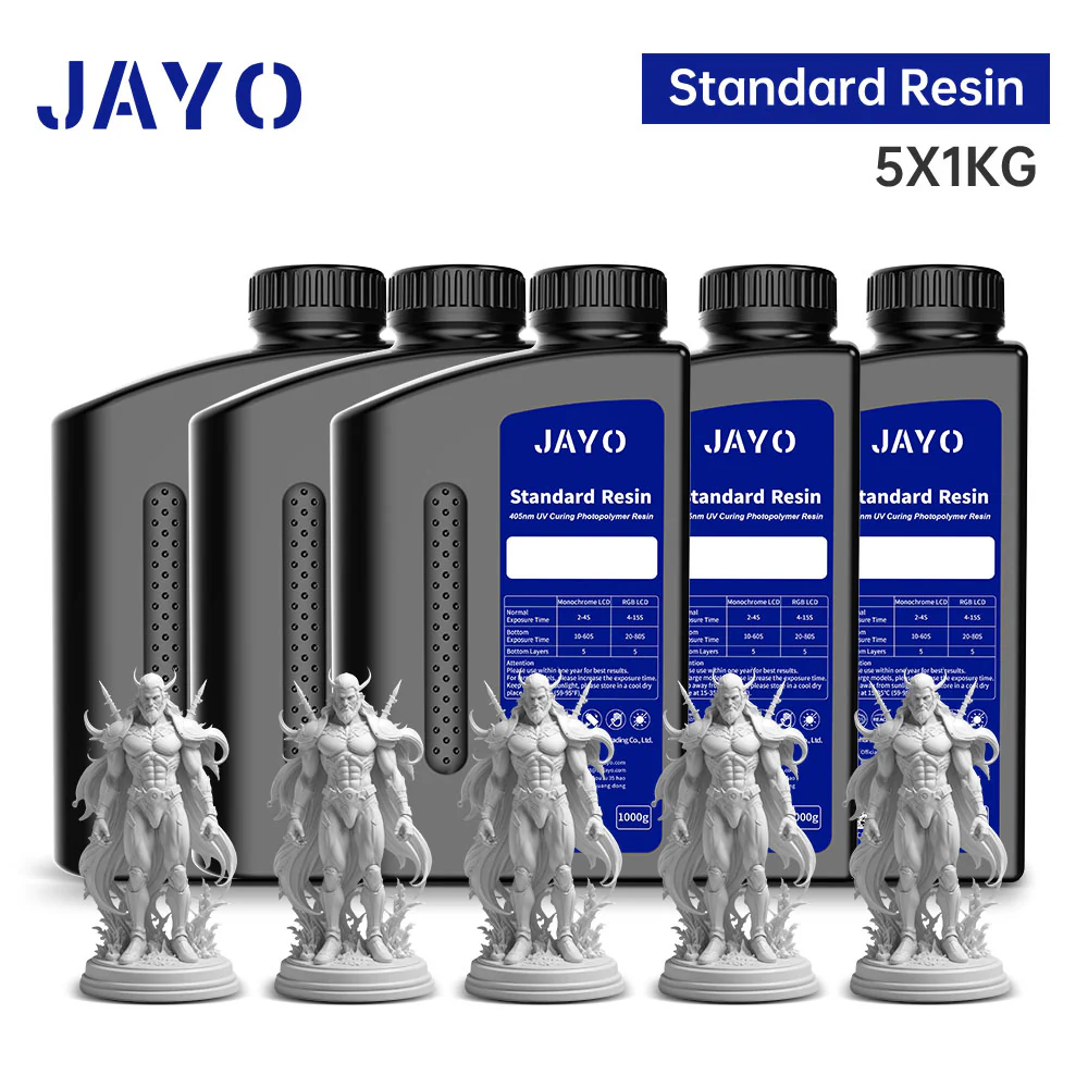 JAYO 10KG Standard Resin, ABS-Like Resin 3D Printing Photopolymer Resin - Image 7