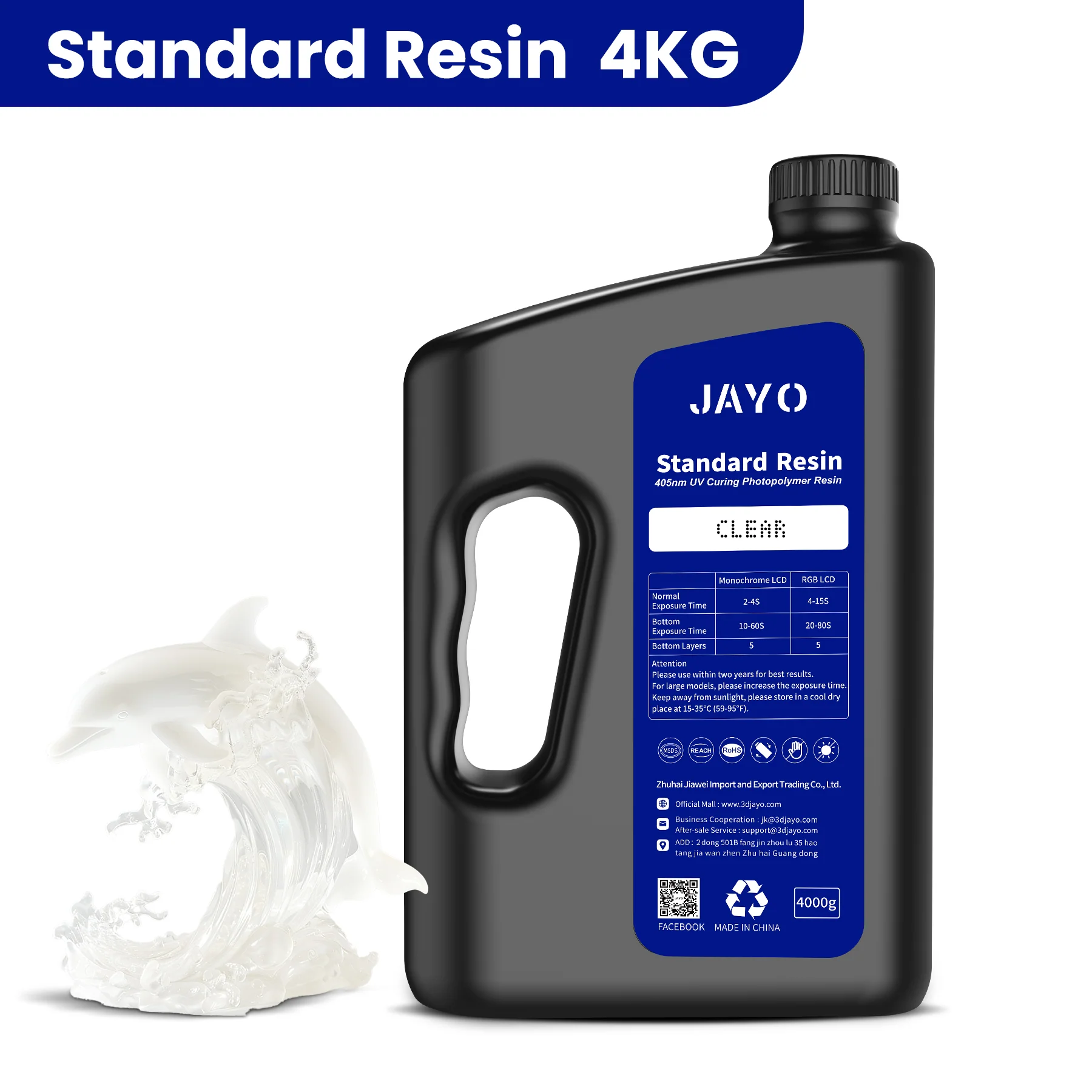[Buy 2 Get 20% OFF] JAYO 4000G Standard Resin, ABS-like Resin - Image 6