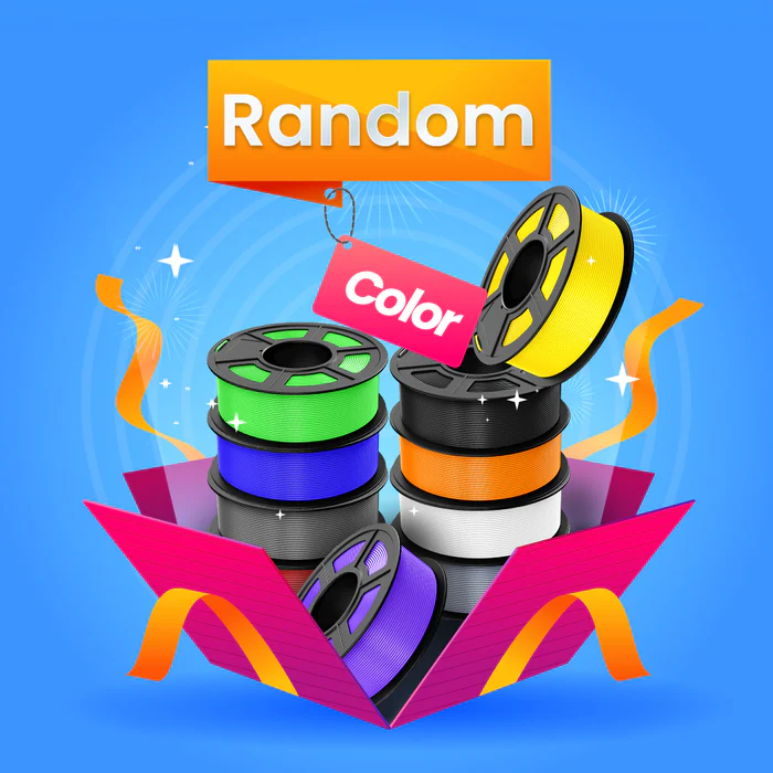 [Clearance Mystery Box] On Sale——JAYO FDM 3D Printing Filament Mystery Box, 5/10 Rolls of Random Filament/Colors - Image 3