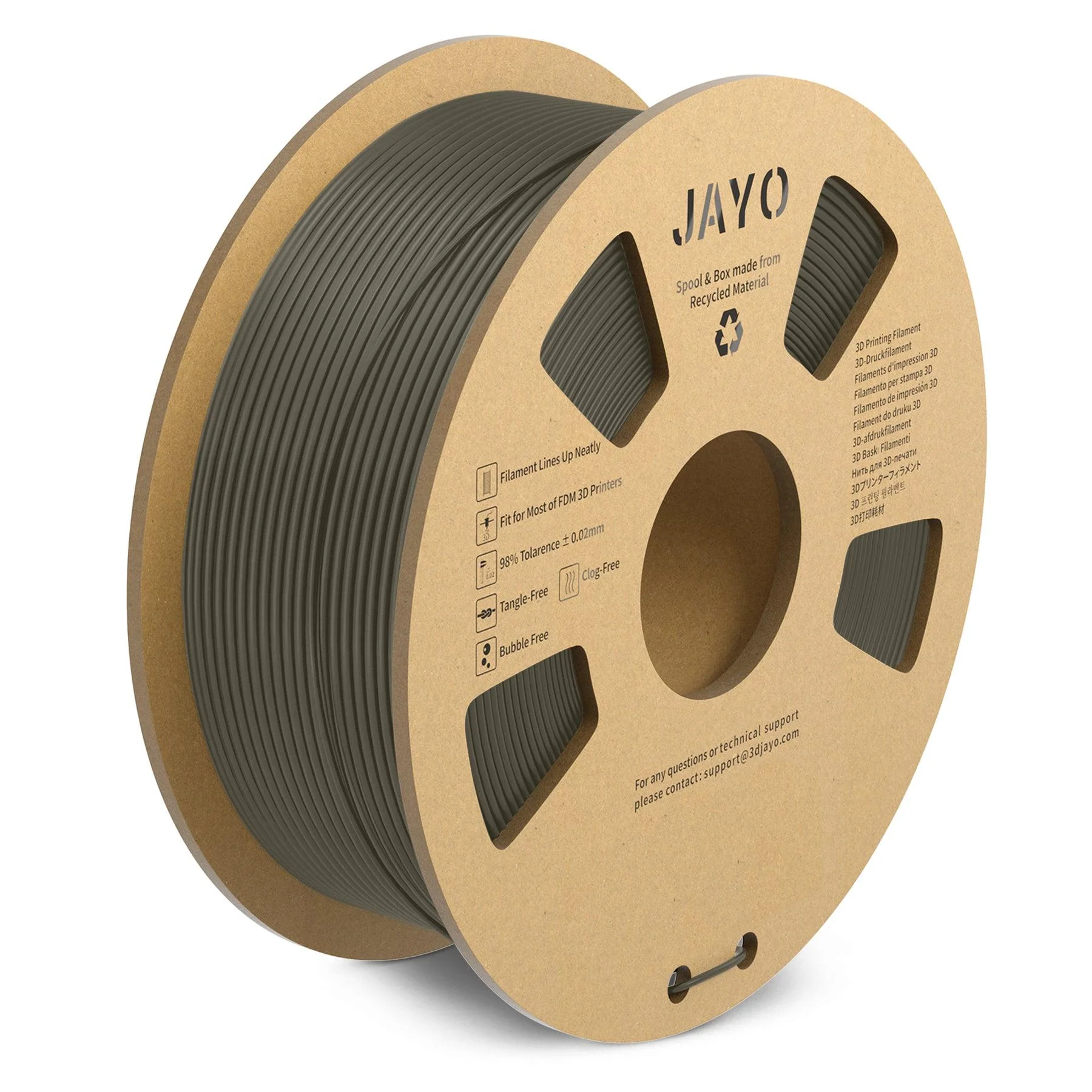 JAYO PLA Matte 1.1KG*5 Rolls 3D Printing Filament Bundle - Image 13