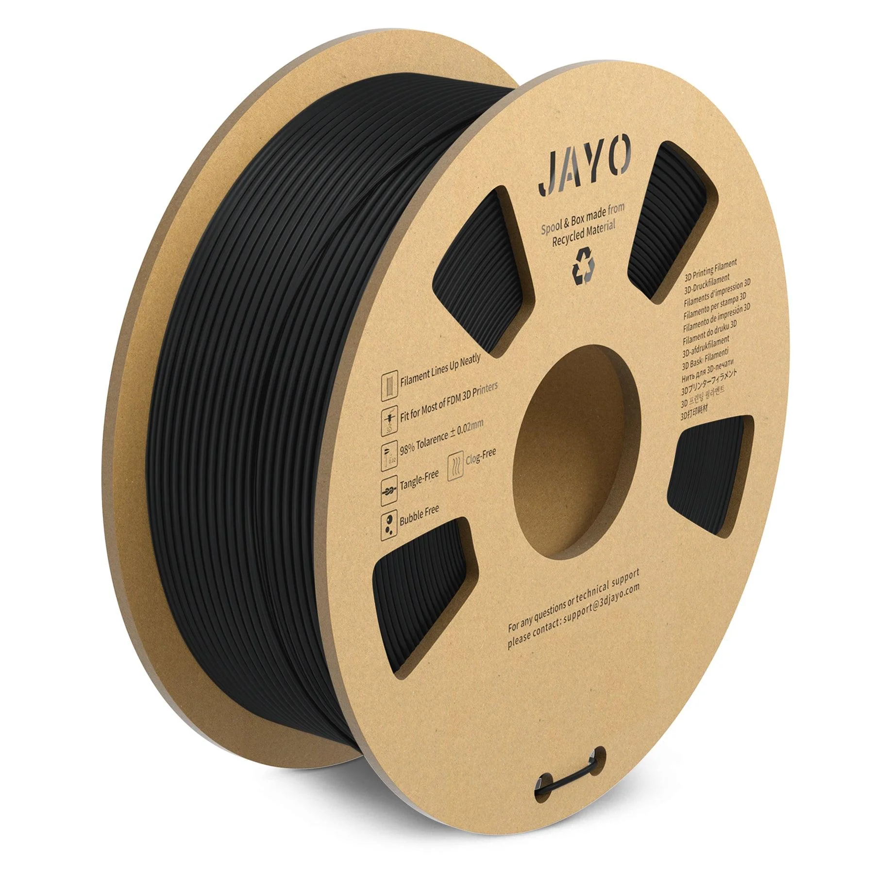 JAYO PLA Matte 1.1KG*5 Rolls 3D Printing Filament Bundle - Image 8