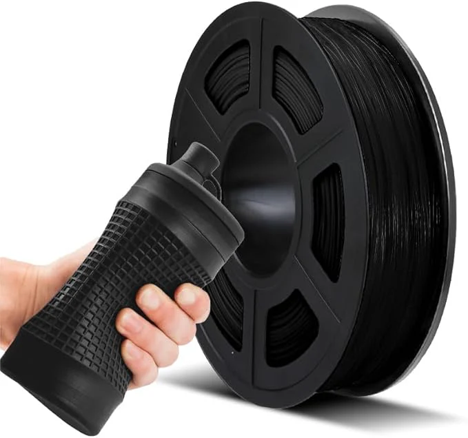 【MOQ:3 rolls】JAYO TPU/ASA Filament 1.75mm, 3D Printer Filament, Dimensional Accuracy +/- 0.03 mm, 0.5KG 1 Spool, 95A, TPU Black - Image 3