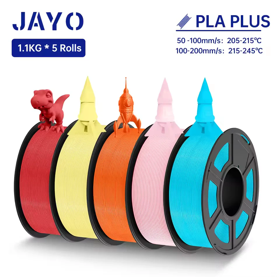 JAYO PLA Classic Filament 5/10 Rolls 1.75MM 3D Printer Filament 1.1KG/roll For 3D Neatly Wound Coloful 3D Printing Material - Image 10