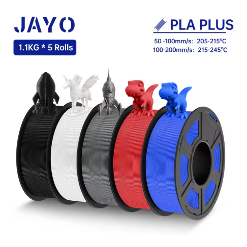 JAYO PLA Classic Filament 5/10 Rolls 1.75MM 3D Printer Filament 1.1KG/roll For 3D Neatly Wound Coloful 3D Printing Material - Image 25