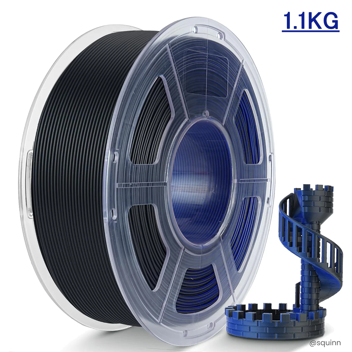 [MOQ:5 rolls] JAYO Dual-Color Matte PLA 3D Printing Filament 1.75mm, 1.1kg Spool (2.4 lbs), Dimensional Accuracy ±0.02mm - Image 3